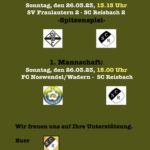 So., 26.3.: Spitzenspiel der Reserve!