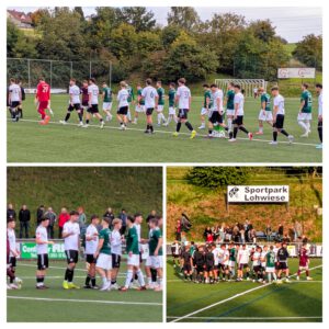 Derbysieg gegen Schwalbach – Christian Houy wird für sein 200. Ligaspiel in der 1. Mannschaft geehrt!